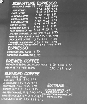 Menu photo 8 4 Paws Coffee Co. Palm Springs, CA