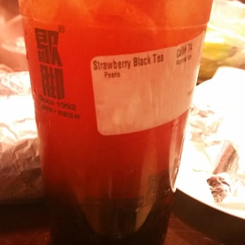 Sharetea - Strawberry Black Tea. Delicious! - Coffee & Tea Near Me - Concord, California