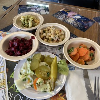 Etzel Itzik Deli - delicious complimentary salads - Delis Near Me - Miami, Florida Etzel Itzik Deli - delicious complimentary salads - Delis Near Me - Miami, Florida