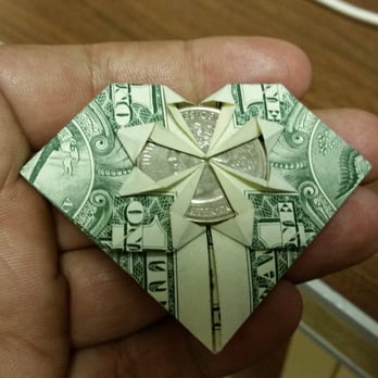 Scranton's Restaurant and Catering - The dollar heart I folded for my awesome waitress - American Near Me - Pascagoula, Mississippi Scranton's Restaurant and Catering - The dollar heart I folded for my awesome waitress - American Near Me - Pascagoula, Mississippi