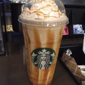 Starbucks - Caramel frappacino with extra caramel - Coffee & Tea Near Me - Riverside, California
