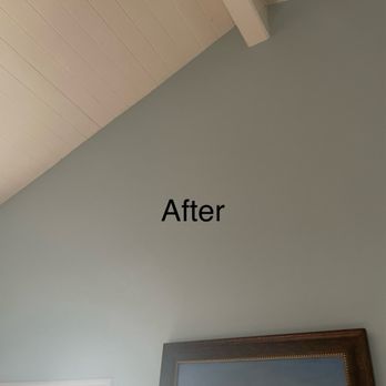 Mr Gomez Construction Inc - After the rain damaged drywall was replaced - General Contractors Near Me