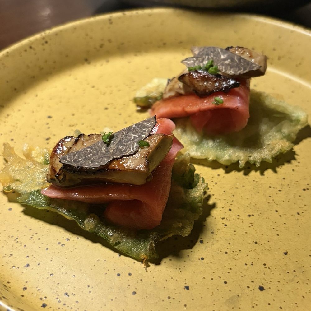 Hachi - Chef selections - toro foie gras - Japanese Near Me - Houston, Texas