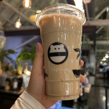 Mini Monster Cafe - Honey Milk Tea - Bubble Tea Near Me - Anaheim, California