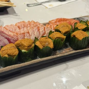 Kai Sushi & Grill - Uni. Seared Tuna & Salmon, Salmon Sashimi - Japanese Near Me - Scottsdale, Arizona Kai Sushi & Grill - Uni. Seared Tuna & Salmon, Salmon Sashimi - Japanese Near Me - Scottsdale, Arizona