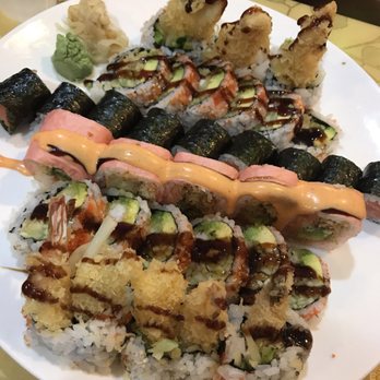 Sake II - Pink Lady, Salmon Roll, Shrimp & Chicken Tempura - Japanese Near Me - Bronx, New York