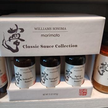 Williams-Sonoma - They carry Chef Morimoto's sauces. The Iron Chef. - Kitchen & Bath Near Me - Sonoma, California Williams-Sonoma - They carry Chef Morimoto's sauces. The Iron Chef. - Kitchen & Bath Near Me - Sonoma, California