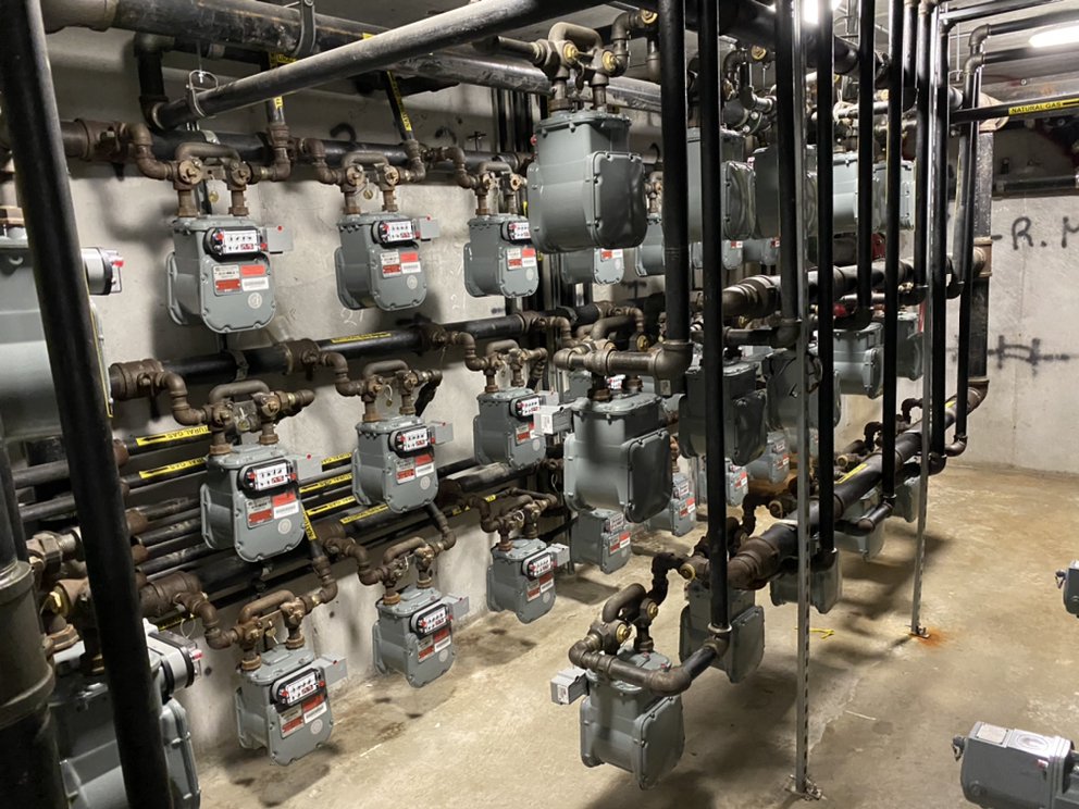 Slide of Cross Joint Plumbing and Heating