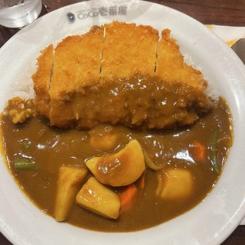CoCo Ichibanya - Chicken Cutlet curry with vegetables level - Japanese Curry Near Me - Torrance, California CoCo Ichibanya - Chicken Cutlet curry with vegetables level - Japanese Curry Near Me - Torrance, California