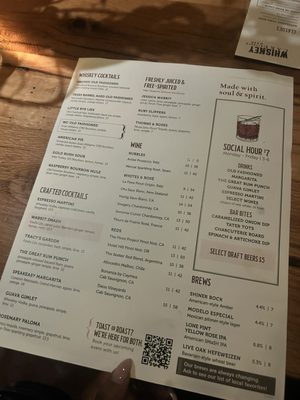 Menu photo 1 Whiskey Cake Kitchen Bar Oak Ridge North, TX Menu photo 1 Whiskey Cake Kitchen Bar Oak Ridge North, TX