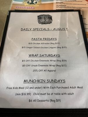 Menu photo 2 Two Drunken Goats Riviera Beach, FL