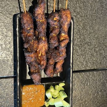 Food Terminal - Peanut Satay Chicken Skewers (4) - Malaysian Near Me - Chamblee, Georgia Food Terminal - Peanut Satay Chicken Skewers (4) - Malaysian Near Me - Chamblee, Georgia