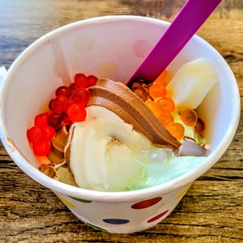 Coco Swirl - Just a taste, at 80 cents per ounce - Ice Cream & Frozen Yogurt Near Me - Pleasant Hill, California