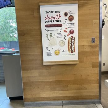 Dairi-O - a poster on the wall of a restaurant - Burgers Near Me - Asheboro, North Carolina