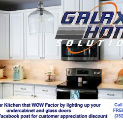 Galaxy Home Solutions - Under Cabinet lighting for the Kitchen facelift, it needs.