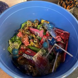 Candy by the host area