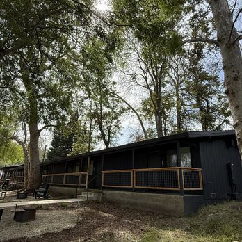 AutoCamp Sequoia - Outside view of bunkbed cabins - Campgrounds Near Me - Three Rivers, California AutoCamp Sequoia - Outside view of bunkbed cabins - Campgrounds Near Me - Three Rivers, California