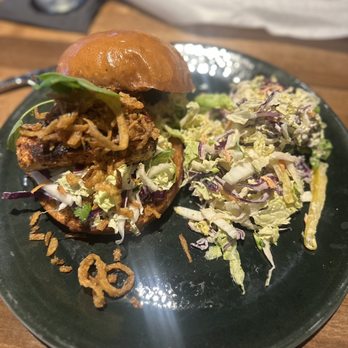 Reunion Kitchen + Drink - Halibut Sandwich - New American Near Me - Corona, California Reunion Kitchen + Drink - Halibut Sandwich - New American Near Me - Corona, California