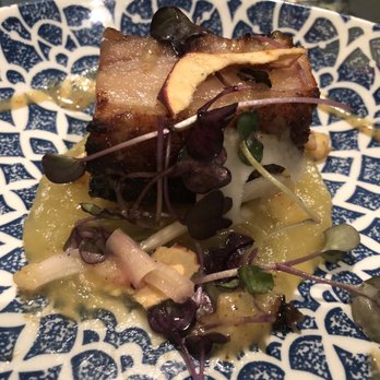 Olin Bar & Kitchen - Pork belly - New American Near Me - Detroit, Michigan Olin Bar & Kitchen - Pork belly - New American Near Me - Detroit, Michigan