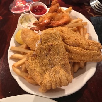 Pappadeaux Seafood Kitchen - Catfish platter with shrimp and fries - Cajun/Creole Near Me - Springdale, Ohio Pappadeaux Seafood Kitchen - Catfish platter with shrimp and fries - Cajun/Creole Near Me - Springdale, Ohio
