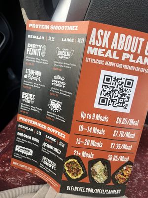 Menu photo 2 Clean Eatz Universal City, TX Menu photo 2 Clean Eatz Universal City, TX