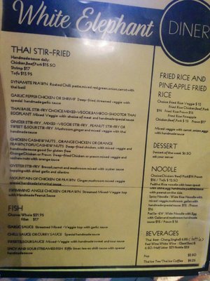 Menu photo 2 White Elephant Thai Cuisine Calgary, AB Menu photo 2 White Elephant Thai Cuisine Calgary, AB