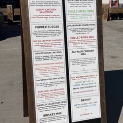 Taylor Spring Farm - Menu board