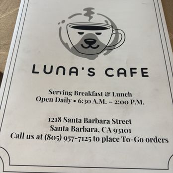 Luna’s Cafe - Burgers Near Me - Santa Barbara, California