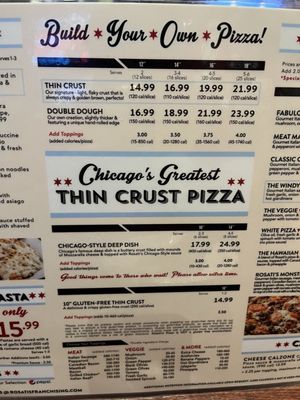 Menu photo 6 Rosati's Pizza Pub Authentic Chicago Pizza Apopka, FL