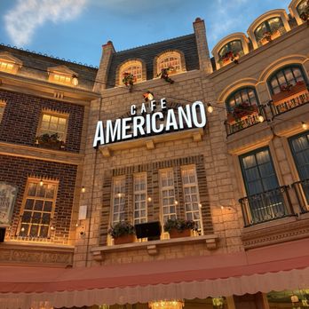 Cafe Americano Paris - Overlooking the Paris Cafe Americano - Breakfast & Brunch Near Me - Las Vegas, Nevada