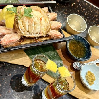 Matsuri - Hokkaido hairy crab & 2 oyster shooters - Japanese Near Me - Honolulu, Hawaii Matsuri - Hokkaido hairy crab & 2 oyster shooters - Japanese Near Me - Honolulu, Hawaii