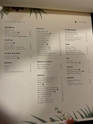 Menu photo 7 Sotol Modern Cocktail Kitchen Gilbert, AZ