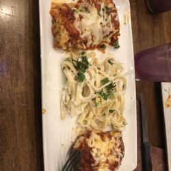 East Side Mario's - Cold pasta and overcooked chicken