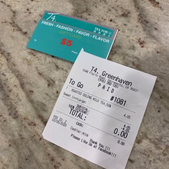 T4 Greenhaven - Biggest scam ever!!!! - Bubble Tea Near Me - Sacramento, California T4 Greenhaven - Biggest scam ever!!!! - Bubble Tea Near Me - Sacramento, California