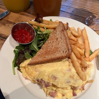 Ainslie - Pancetta and pecorino omelette - Beer Gardens Near Me - Brooklyn, New York