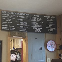Shiloh Barbecue - Their menu
