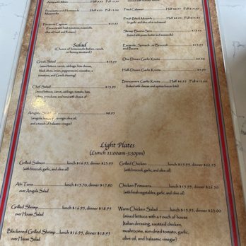 Caffe Positano - Menu. - Italian Near Me - Apopka, Florida