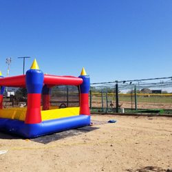 True Fun Rentals - True Fun Inflatables at Frisbee Field in Queen Creek for baseball party on 03/03/2018.