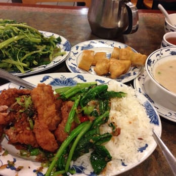 Hong Kong Eatery - 6 bucks for salty spice pork on rice, 4 bucks for some congee. - Seafood Near Me - Boston, Massachusetts Hong Kong Eatery - 6 bucks for salty spice pork on rice, 4 bucks for some congee. - Seafood Near Me - Boston, Massachusetts