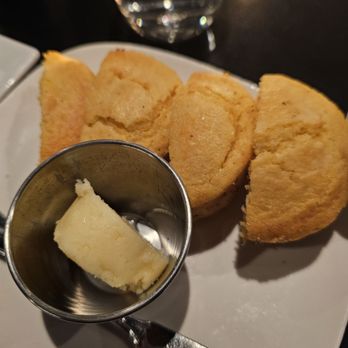 Five Senses - a plate of biscuits and butter - New American Near Me - Murfreesboro, Tennessee