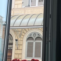 View from the bed