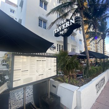 The Tavern - Outside Look of the restaurant, walk up menu to view your options. - Breakfast & Brunch Near Me - Miami Beach, Florida The Tavern - Outside Look of the restaurant, walk up menu to view your options. - Breakfast & Brunch Near Me - Miami Beach, Florida