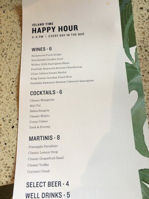 Menu photo 8 Tommy Bahama Marlin Bar Estero, FL Menu photo 8 Tommy Bahama Marlin Bar Estero, FL