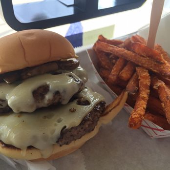 Milk Burger - double Swiss & sweet potato fries - Burgers Near Me - Bronx, New York Milk Burger - double Swiss & sweet potato fries - Burgers Near Me - Bronx, New York