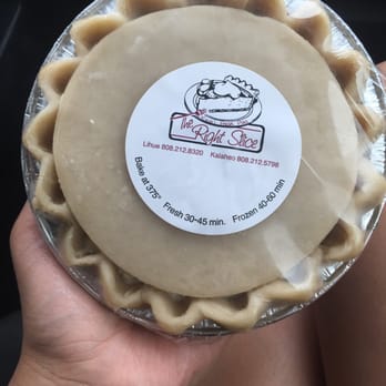 The Right Slice - So yummy, had to take a savory pie home to bake. - Desserts Near Me - Kalaheo, Hawaii