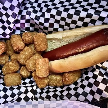 Three Monkeys Tavern and Grill - Kids hotdog and tots - American Near Me - Harrisburg, North Carolina Three Monkeys Tavern and Grill - Kids hotdog and tots - American Near Me - Harrisburg, North Carolina