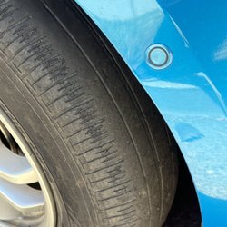Hertz Rent A Car - Bad tire