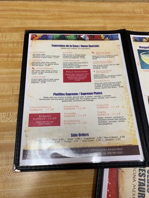 Menu photo 4 Mi Pueblo Copperopolis, CA