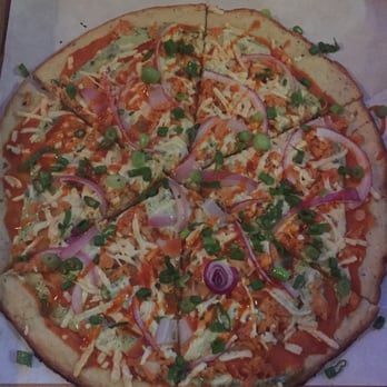 Sizzle Pie - Buffalo 666 is vegan on gluten free crust. - Pizza Near Me - Portland, Oregon Sizzle Pie - Buffalo 666 is vegan on gluten free crust. - Pizza Near Me - Portland, Oregon