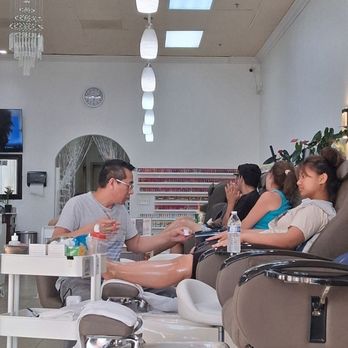 Royal Nail Spa - She enjoyed being pampered by Tony. - Nail Salons Near Me - Murrieta, California Royal Nail Spa - She enjoyed being pampered by Tony. - Nail Salons Near Me - Murrieta, California